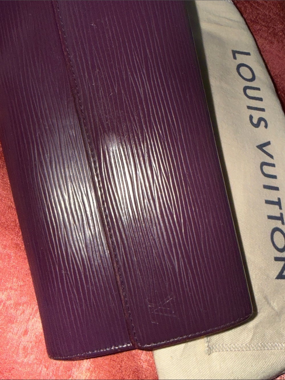 Louis Vuitton Magenta Epi Leather Continental Wallet - Picture 8 of 16